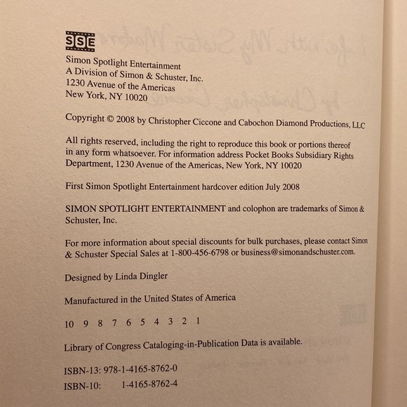 Life with My Sister Madonna by Christopher Ciccone Hardcover - Picture 5 of 10